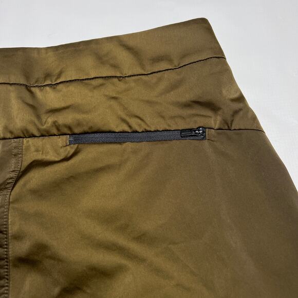 ATHLETA Radiant Jogger SIZE 6 Green Tapered Pants Snap Tab Ankle Cuffs - Picture 10 of 12